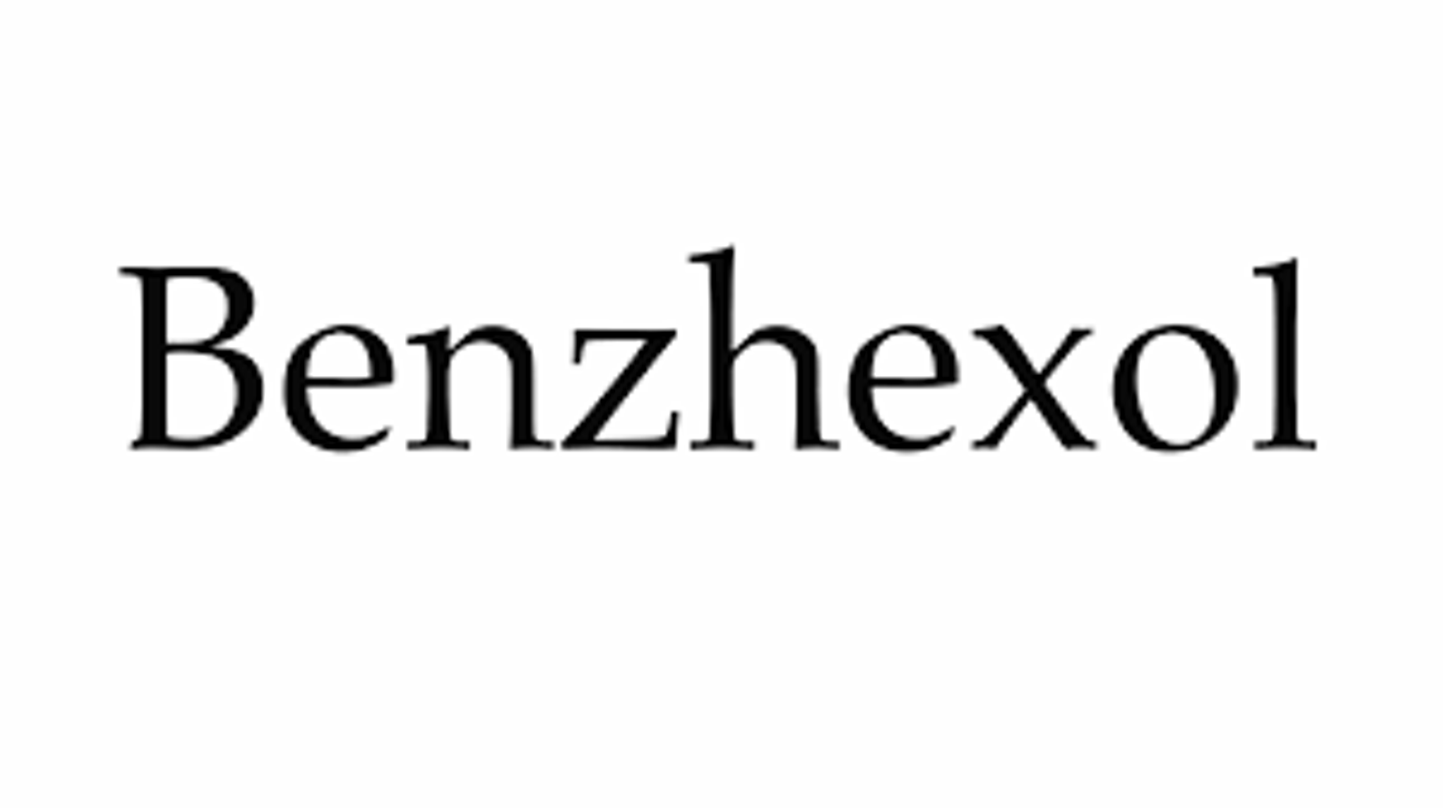 benzhexol stafir